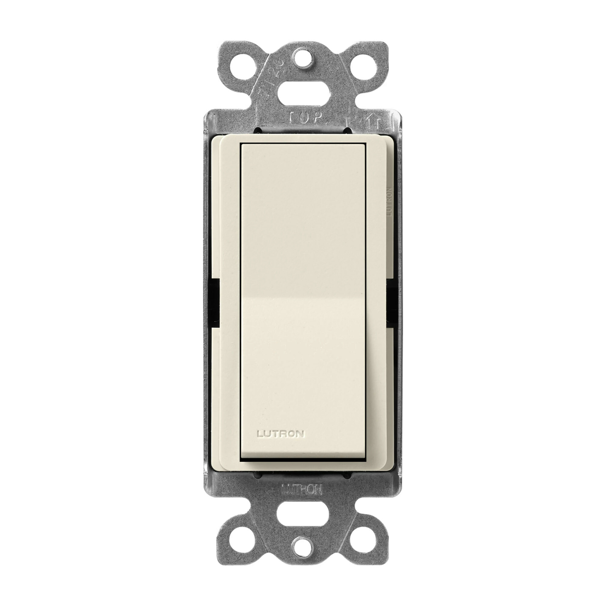 SC-1PS-PM Claro On/Off Rocker Switch, 1 Pole, 15 Amp, Satin, Pumice