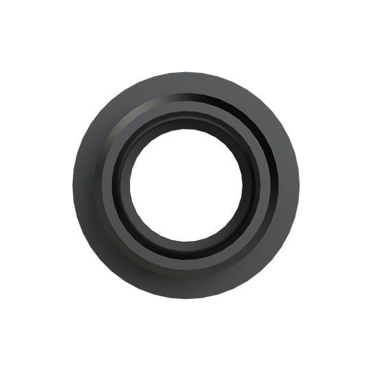 BVND-M202GT PMA Reinforced Straight Conduit Connector With Universal Safety Clip, NW12 Trade, M20x1.5 Cable Openings, For Use With PMAFLEX, Pro, Smart Line and Nylon Flexible Conduits, Polyamide 6