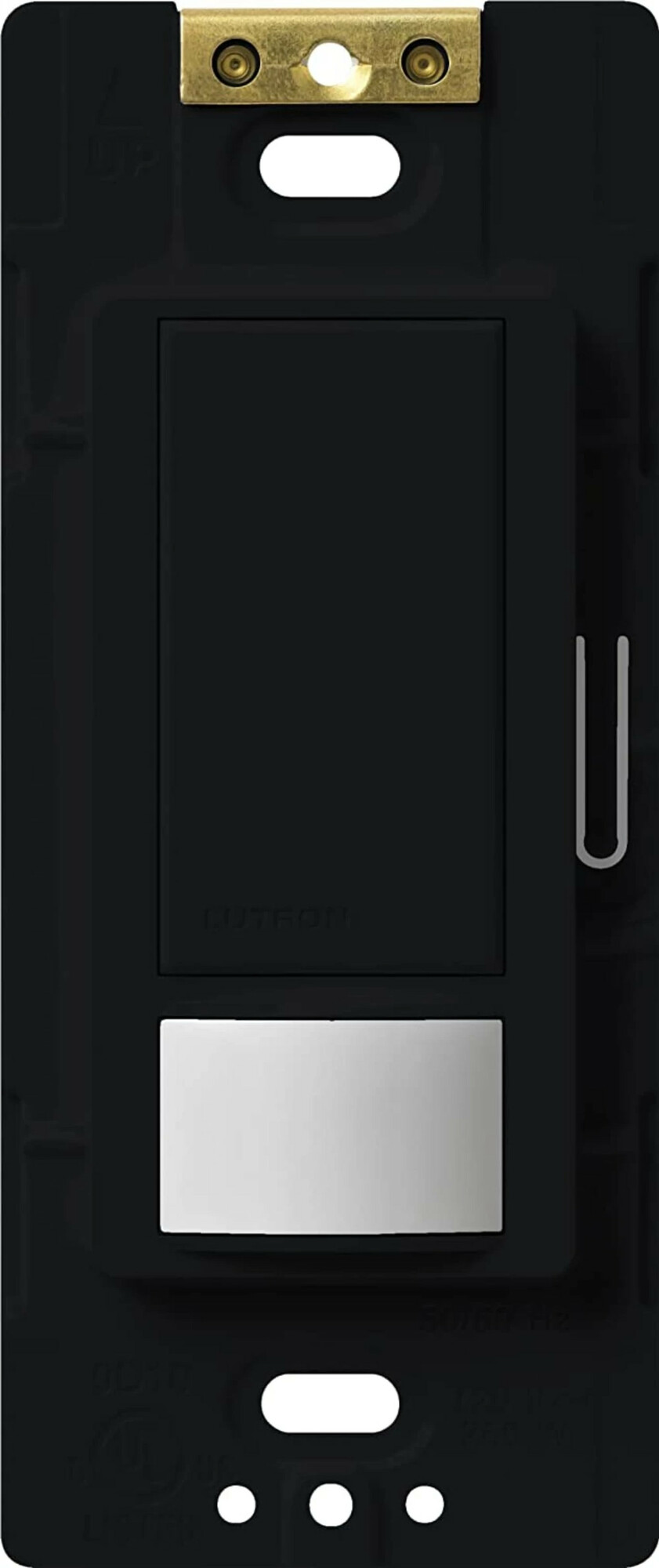 MS-OPS6M2-DV-MN Maestro Motion Sensor Switch, 6 Amp Light, 3 Amp Fan, 120-277V, 1 Pole/Multi-Location, Ground or Neutral Required, Midnight