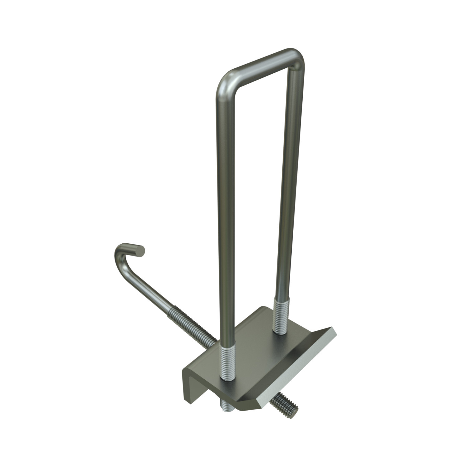 UNISTRUT BEAM CLAMP, 4"-6", 3"x 8-3/8"x 6-3/4", EG