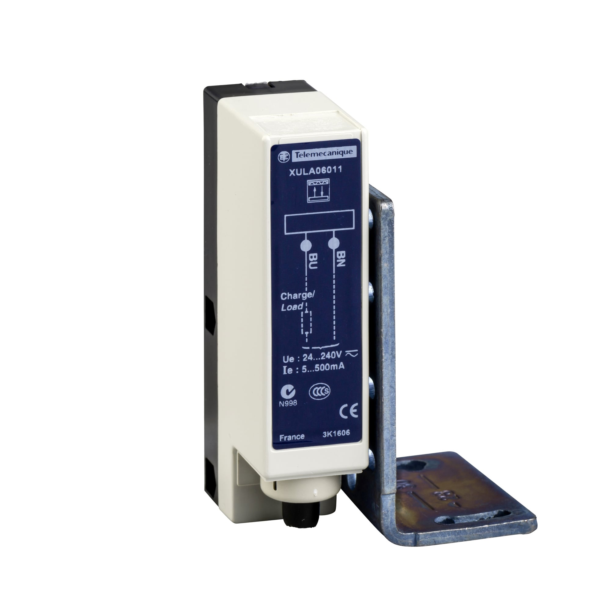 XULA06011 OsiSense XU XUL Series Singlemode Compact Photoelectric Sensor, 6 m, Infrared Sensing Beam, 20 ms Response, 1NO Contact Output