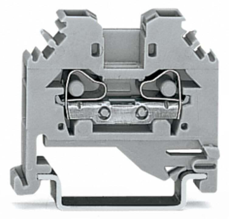 281-101 Operating Tool Conductor Terminal Block, 800 V, 32 A, 28 to 12 AWG Wire, 1 Poles, DIN Rail Mount