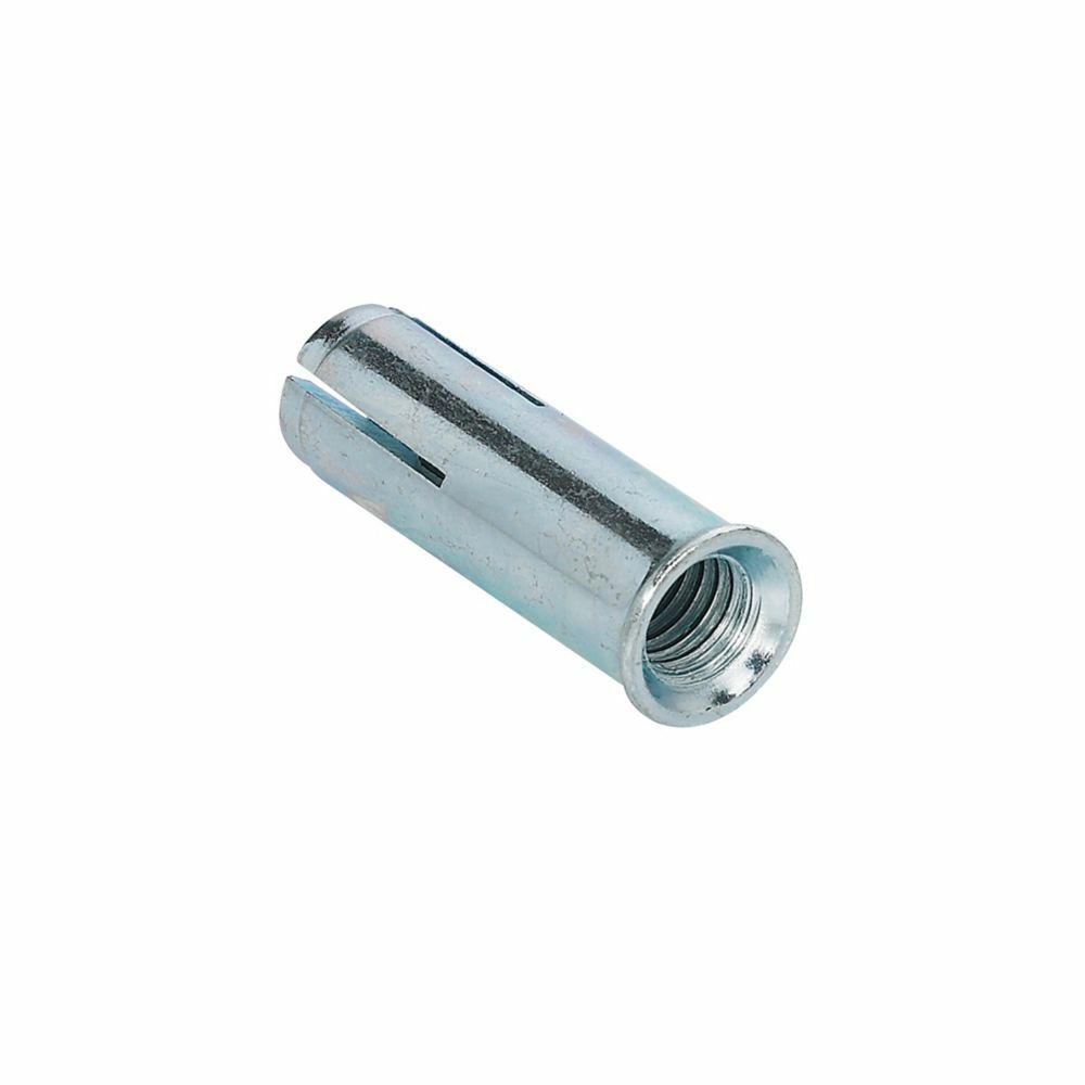 ADI-25FL Flange Drop-In Anchor, 1/4 in, Steel, 1/4 in Drill, 1 in D Min Embedment