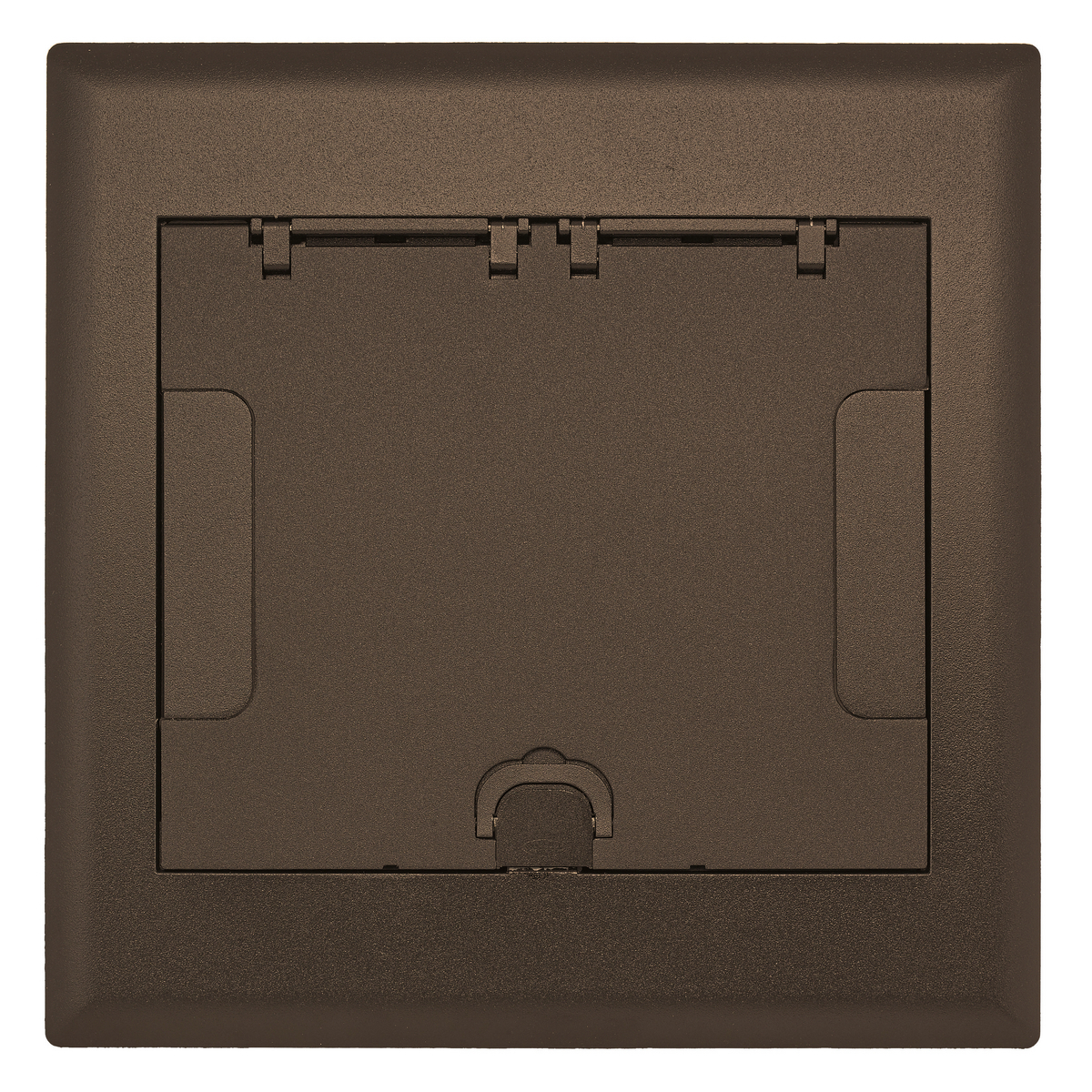 4GAFBCVRBRZ AFB Non-Metallic Floor Box Cover, 13 in L x 13-1/4 in W, Cast Aluminum