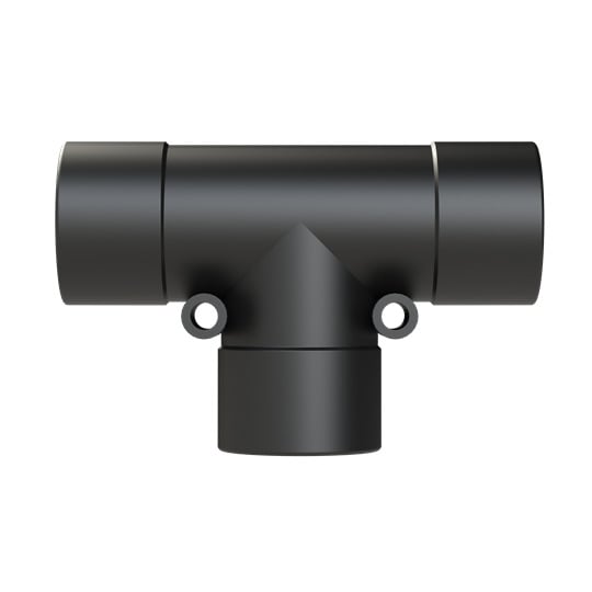 BVTD-232323GT PMA 1-Piece Reinforced T-Connector With Universal Safety Clip, NW23x3 Trade, For Use With Nylon Flexible Conduit, Polyamide 6