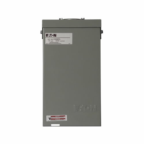 CH40SPA CH Series 1-Phase Spa Panel With CH240GFT Factory Installed Breaker and (2) Extra Circuits, 120 to 240 V AC, 40 A, 2 Poles