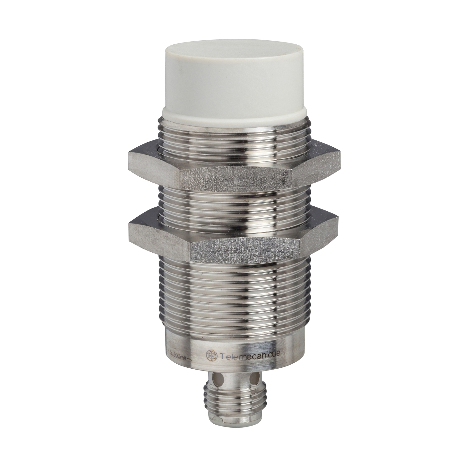 XS230SANAM12 OsiSense XS2 Series Cylindrical Fixed Form Proximity Sensor, Inductive, NPN/Discrete Output, 1NO Contact, 12 to 24 V DC