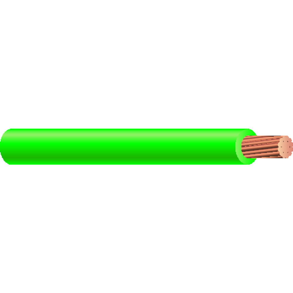 F040420305 Type MTW Flexible Hook-Up Wire / Appliance Wire, 600, 1000 V, 4 AWG Conductor Bare Stranded Copper Conductor, 500 ft L