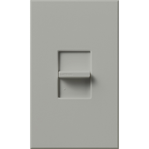 NTRCS-1-GR Nova T Momentary Contact Switch with Wall Plate, 24V, 1 Pole/Multi-Location, Gray