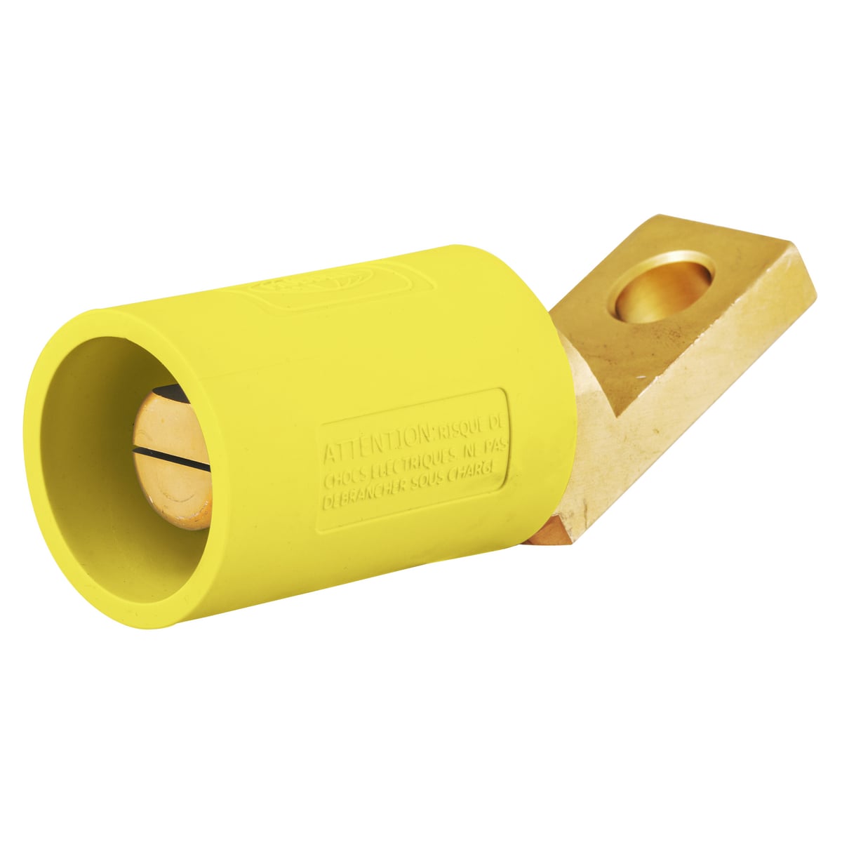 HBLMOAY 16 Series Angled Male Offset Stud Standard Straight Single Pole Receptacle, 600 VAC/250 VDC, 400 A, 4/0 AWG Wire, Screw Terminal Connection, 3R/4X/12 NEMA Rating