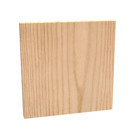 7x7 Back Panel Non-UL Listed Wood No Paint No Mounting Holes