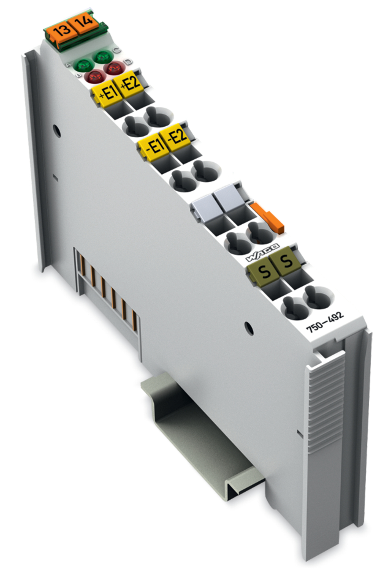 750-492 750 2-Channel Analog Input, Input Function, 5 V DC Input Analog Inpu