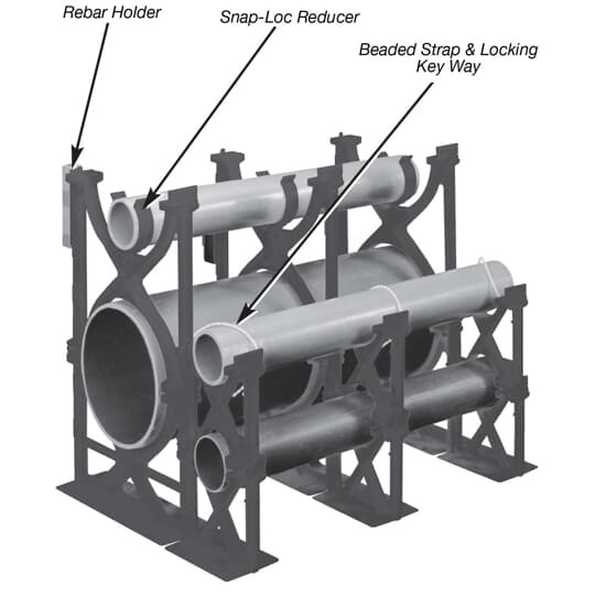 S258RH Carlon Snap-Loc Rebar Holder, For Use With Snap-Lock Spacer