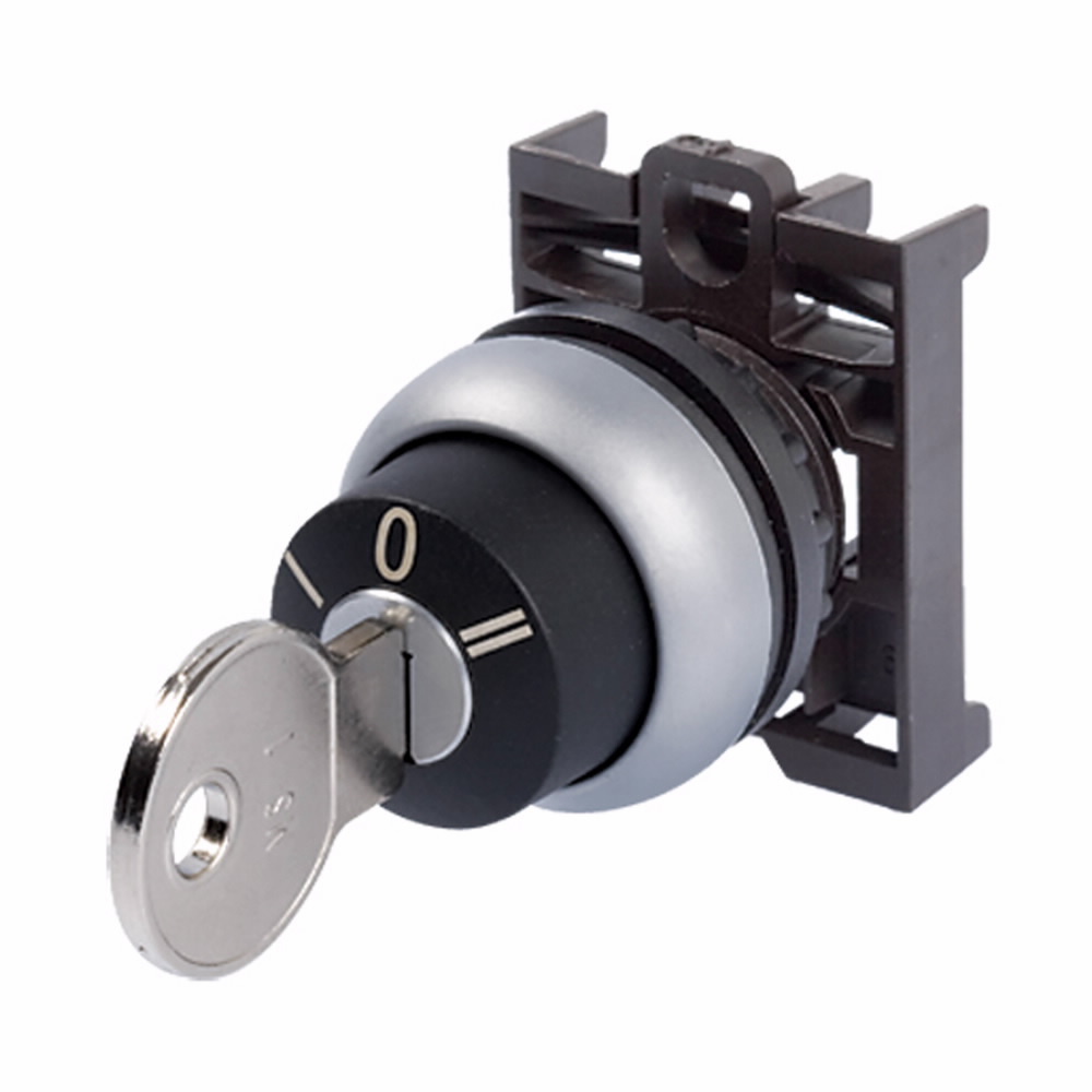 M22-WRS Modular Non-Illuminated Non-Illuminated Selector Switch Operator, 22.5 mm, 2 Positions, Black