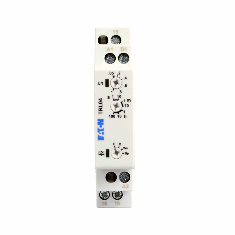 TRL04 4-Function Compact Universal Timing Relay, 0.05 s to 100 hr Setting, 24 to 240 V AC/DC, 1 Form C SPDT Contact, 1 Pole