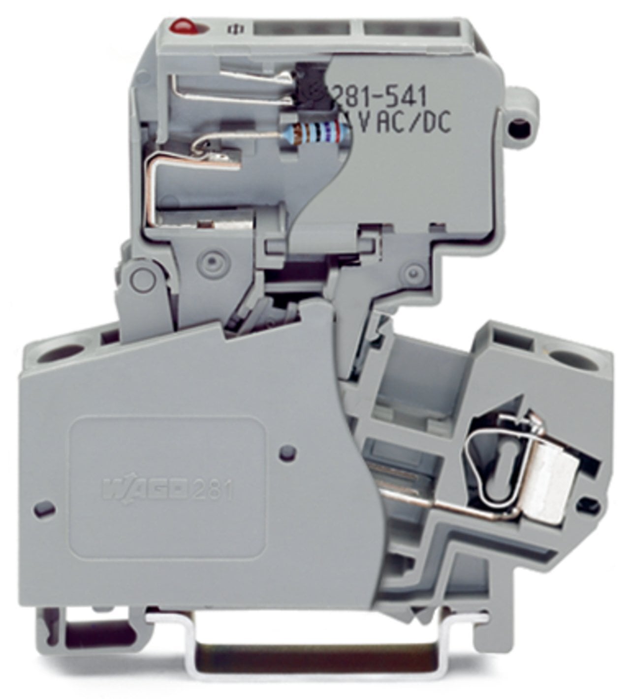 281-623/281-541, 800 V, 10 A, 28 to 12 AWG Wire, 2 Poles, DIN Rail Mount