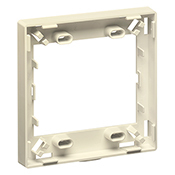 41290-DRI 2-Gang Wallplate Insert, Fastened Mounting, Ivory