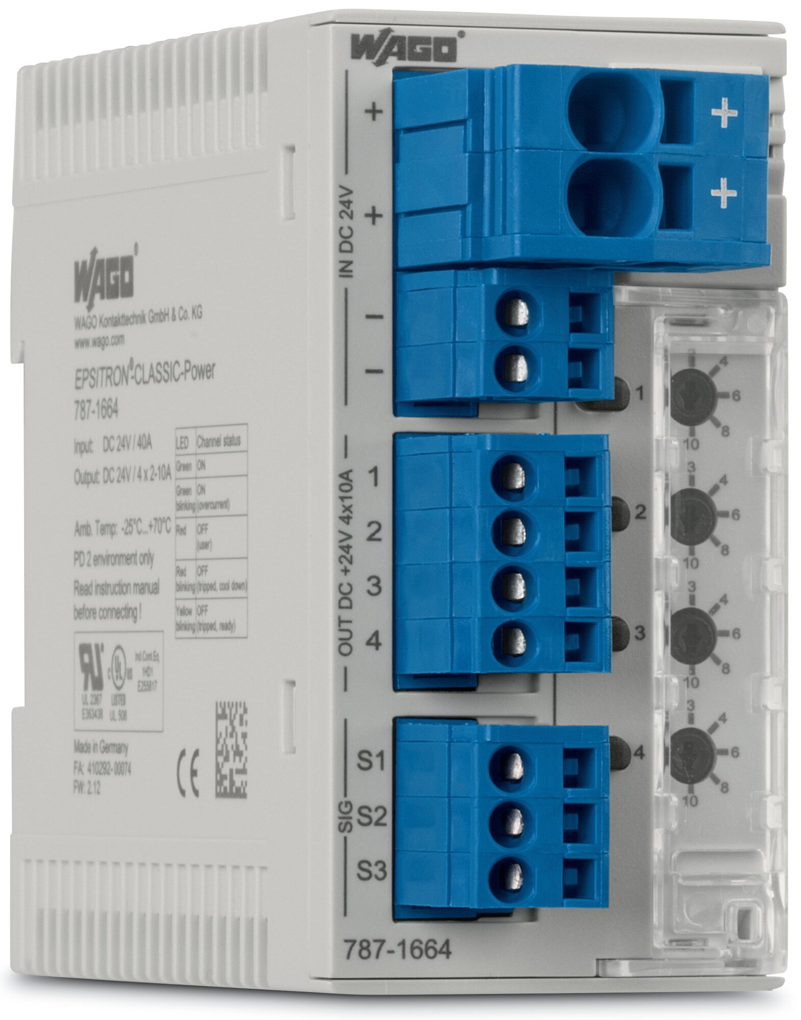 787-1664 Circuit Breaker, 10 A