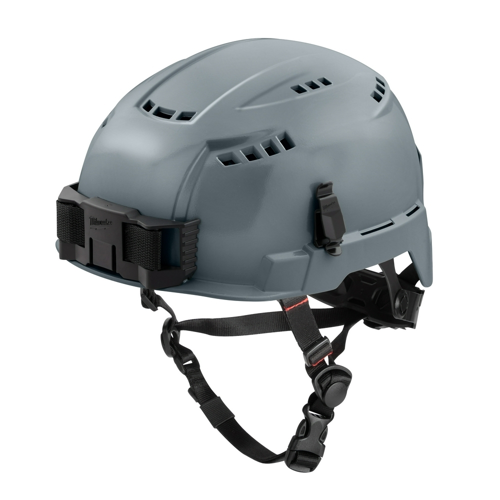 48-73-1334 Type 2 Vented Safety Helmet, Ratchet Suspension, ANSI Electrical Class Rating: Class C