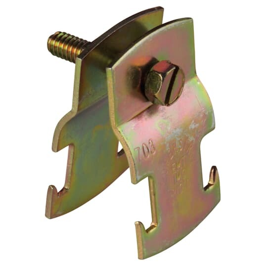 700-1-STR Superstrut Pipe Strap, 1 in Nominal, Steel