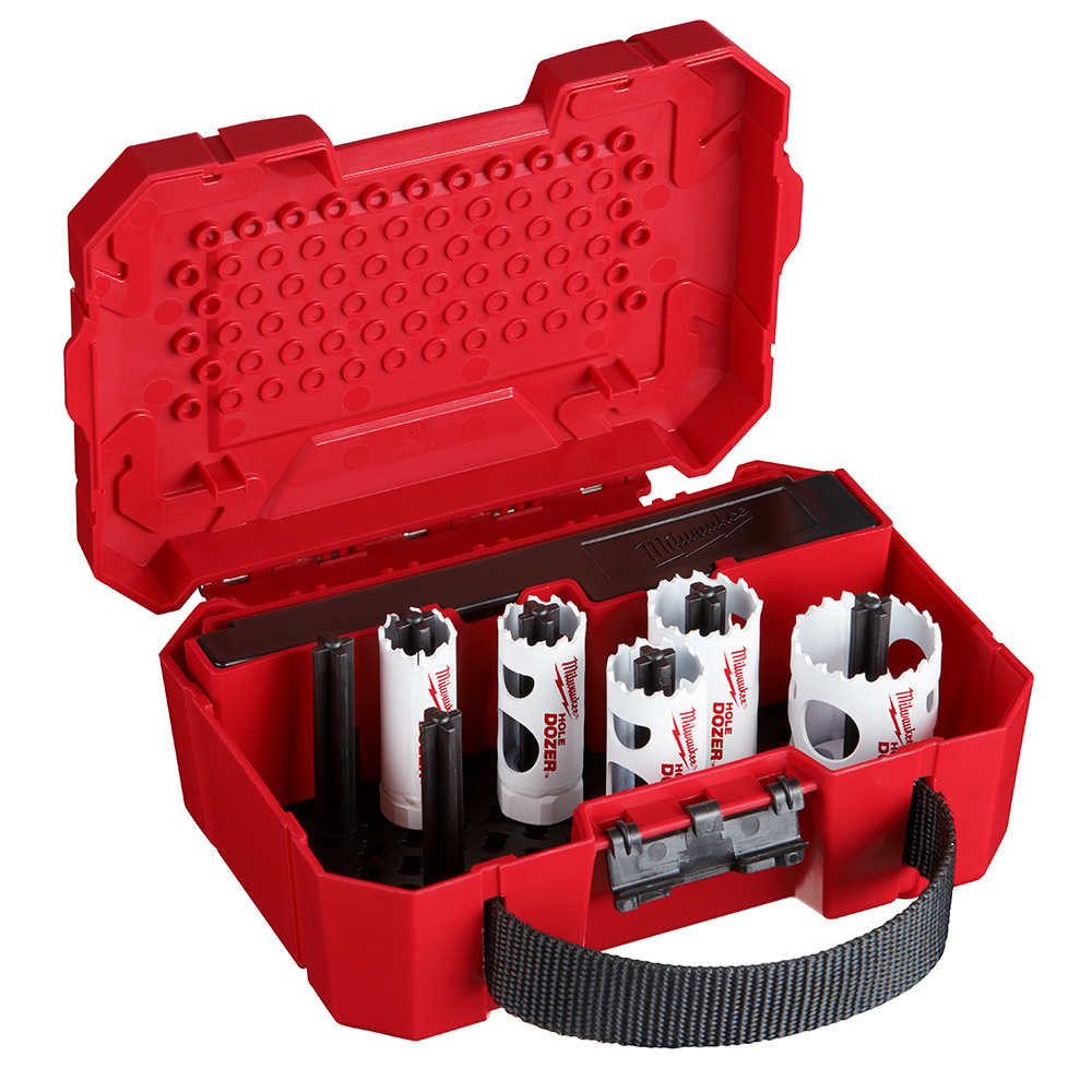 49-22-4006 Hole Dozer General Purpose Hole Saw Kit, 9 Pieces, Bi-Metal