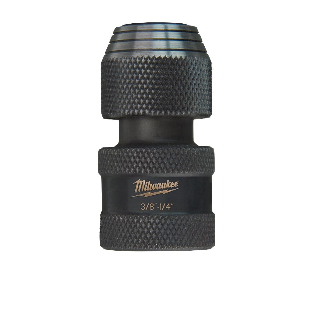 48-03-4405 Shockwave Heavy Duty Impact Duty Socket Adapter, Hex x Square Drive, 3/8 in Male Drive, 1/4 in Female Drive, Female x Male Adapter, Proprietary Steel