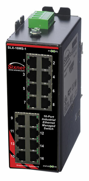 SLX-16MS Managed Industrial Ethernet Switch