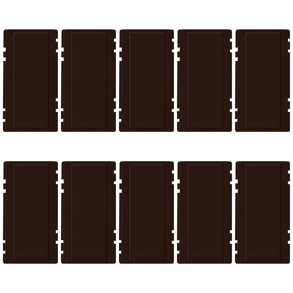 RK-S-10-BR Replacement Button Kit for Designer-Style Maestro Dimmer Switch, Brown, 10 pack