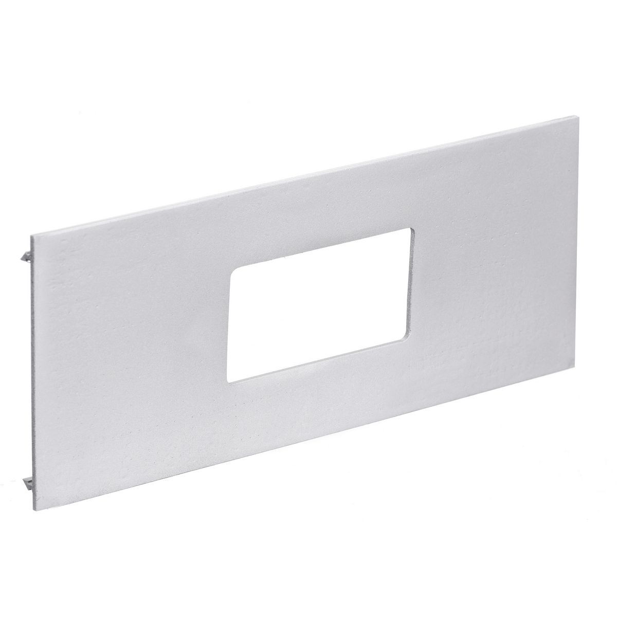 HBLALU57GBM 1-Gang Rectangular Removable Standard Cover Plate, For Use With HBLALU5000, HBLALU7620 Series Metal Raceway, Aluminum