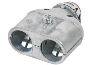 Insulated Duplex E-Z LOCK Snap-In Connector