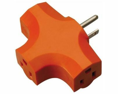 99068803 Adapter, 3 Outlets