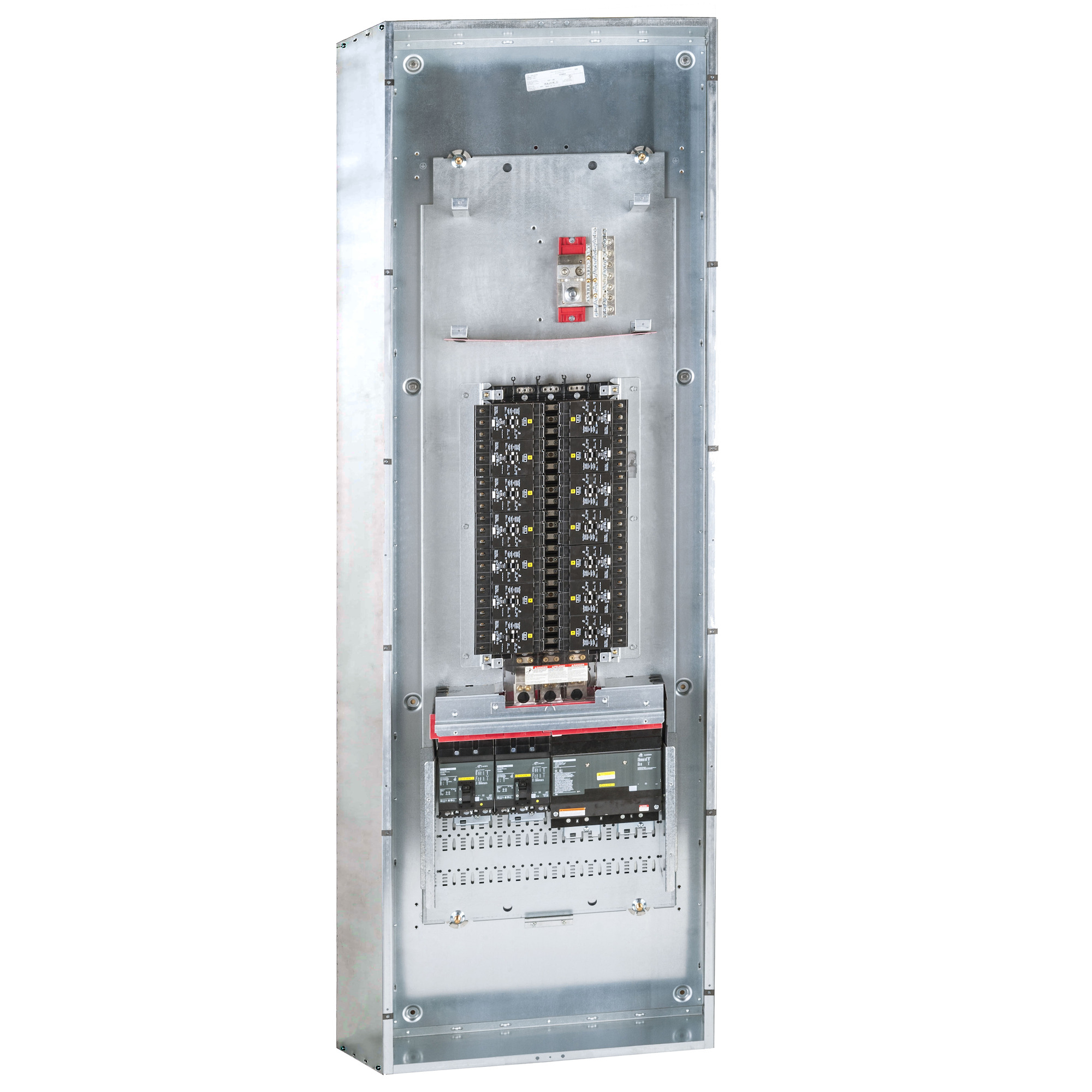 CP18864N4Q2 I-Line 3-Phase Type NQ Combo Panelboard, 600Y/347 V AC/48 V DC, 400 A
