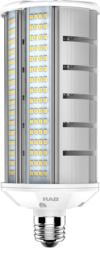 HID-40-H-E26-840-BYP-WP Type B Wallpack Lamp, 40 W, E26 Lamp, 6200 Lumens