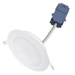 LED/MD4/700/840/UNV/71196 UltraLED Microdisk MD4 Downlight Kit, 8 W Fixture, 120 to 277 VAC, Plastic Housing