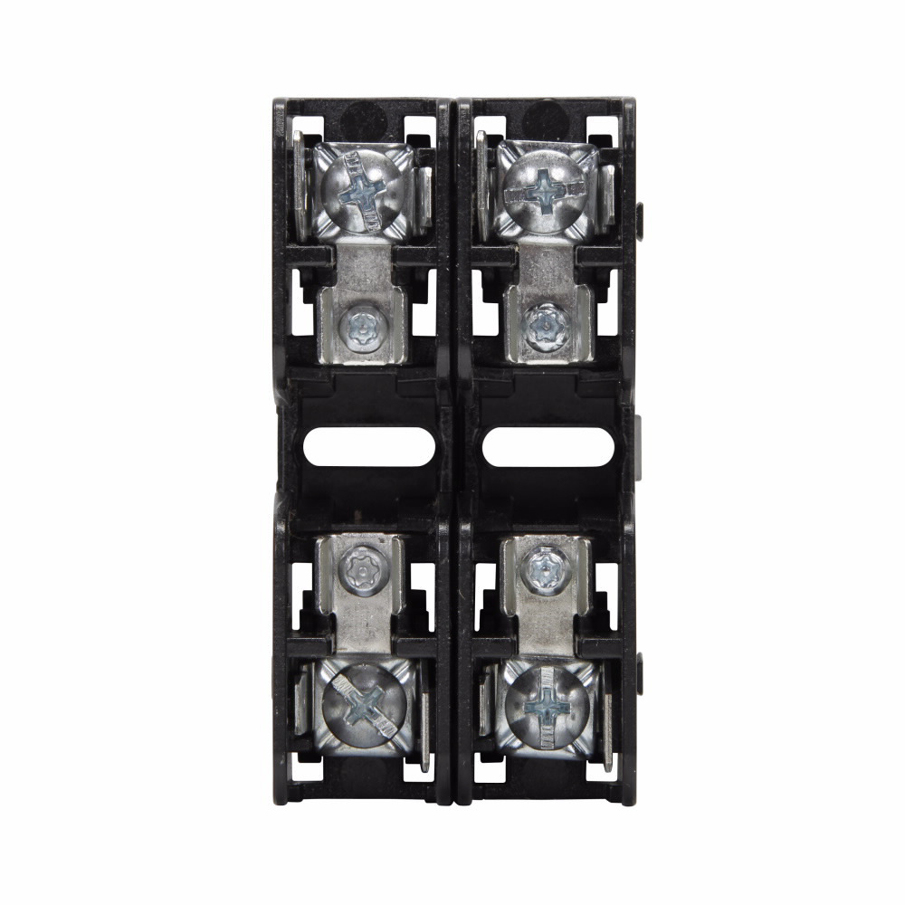 Eaton Bussmann series BMM fuse blocks, Fuse Blocks, 30 A, Two-pole, 200 kA, Pressure plate/quick connect, 200 kAIC, 600 V