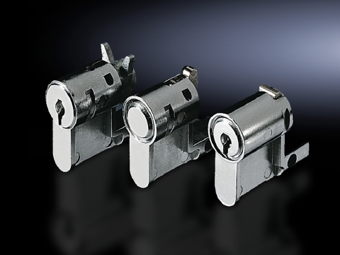 2467000 Lock Insert, 3524 E Lock number, For Use With Ergoform S Lock System, Die Cast Zinc, Silver