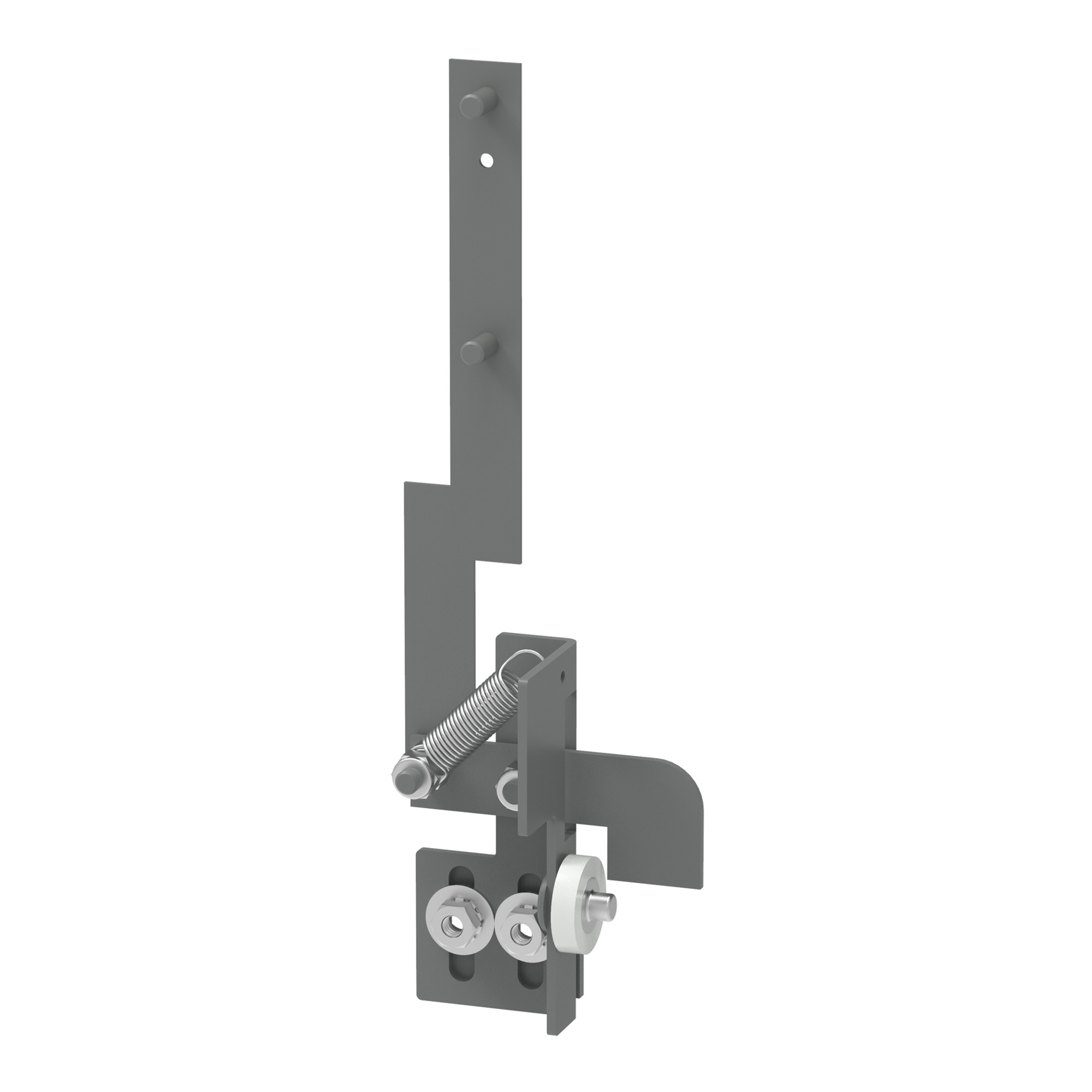 AUORMK Operator Release Mechanism, 16 ga Mild Steel, Gray