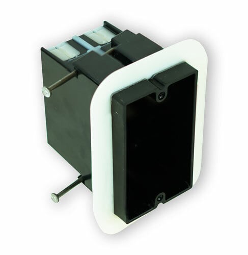 P-221NV Single gang Electrical Box, Polycarbonate/Thermoplastic, 22 cubic-inch capacity