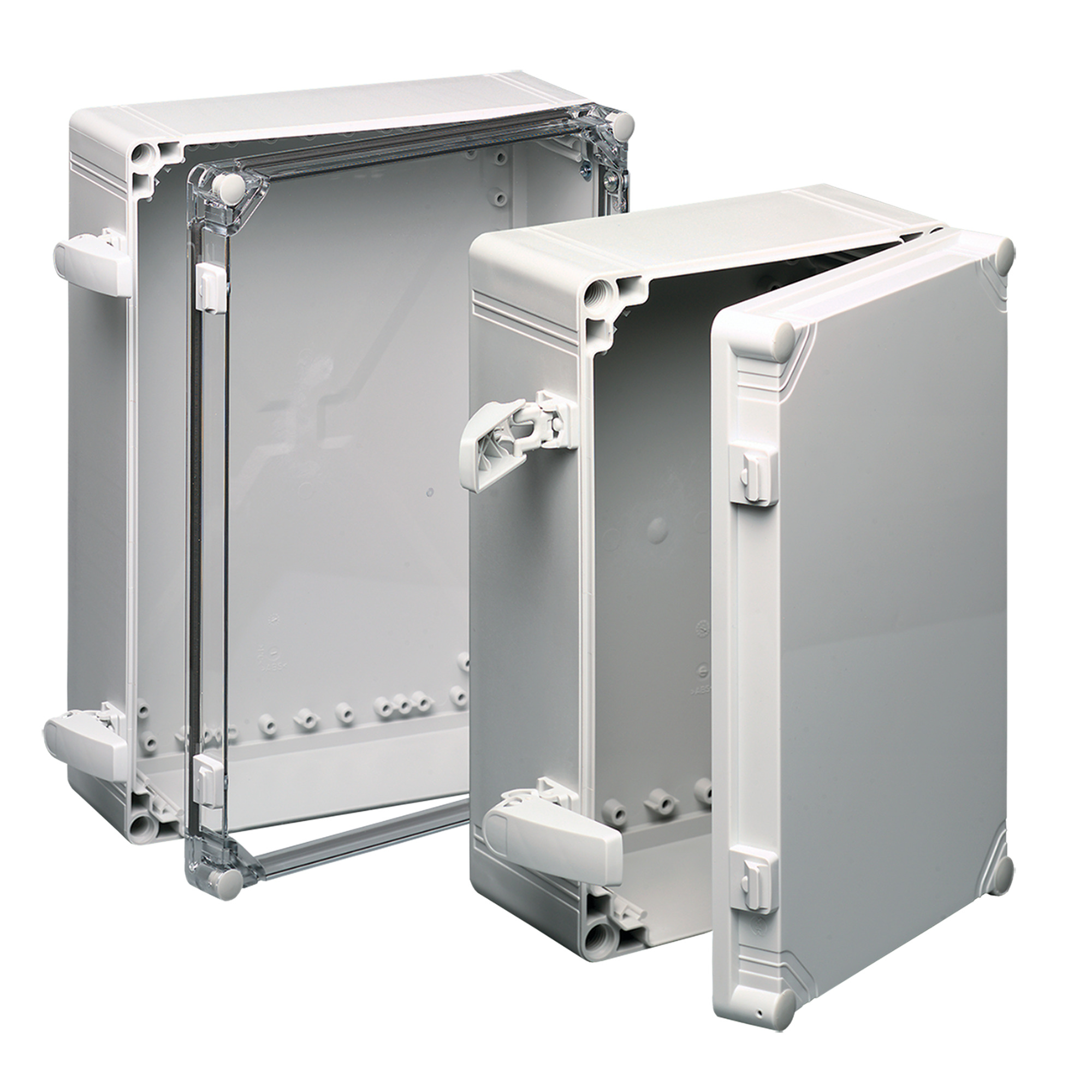 Q403018PCICC Qline Junction Box, 400 mm H x 300 mm W x 173 mm D, Clear Screw Cover, NEMA 4X/IP66 NEMA Rating, Polycarbonate