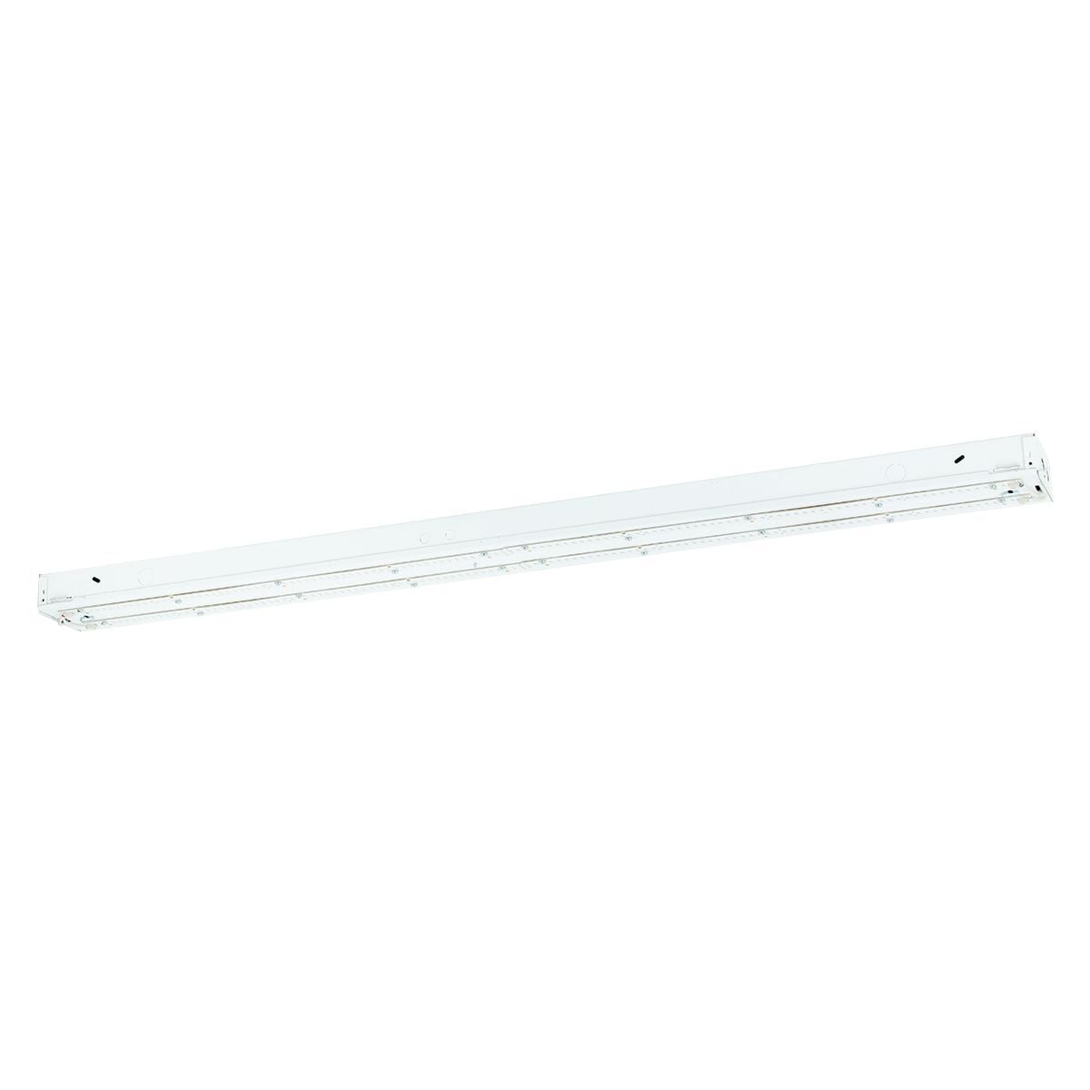 LCS8-40ML-EDU Rectangular Strip Light Fixture, LED Lamp, 105 W Fixture, 120 to 277 V AC, Baked Enamel Housing