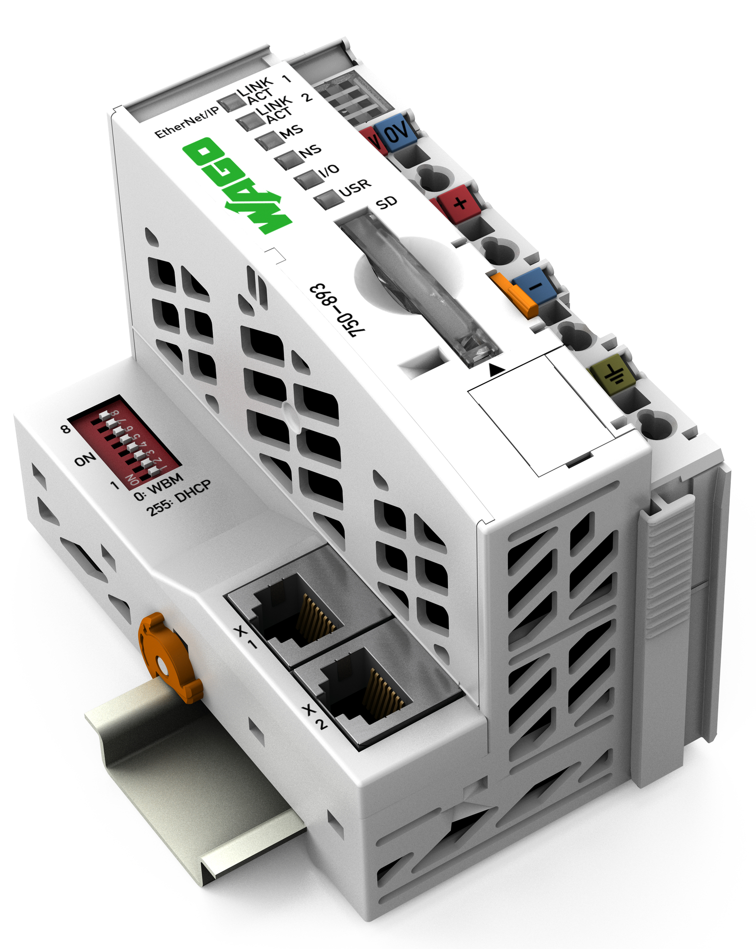 750-893 Controller Ethernet/IP, 24 V DC, 500 mA