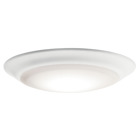 This T24-Compliant 2700K LED flush mount features clean, beautiful lines that will enhance your modern dcor. To complement this light, it features a pleasing White finish.