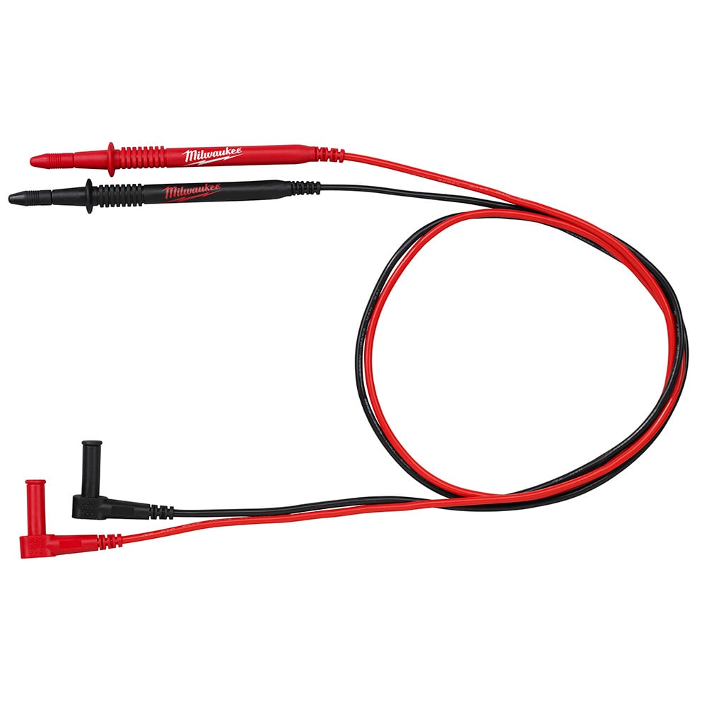 49-77-1003 Shrouded Right Angle Cordless Electrical Test Lead, 1 kV AC, 10 A, 39 in OAL, PVC