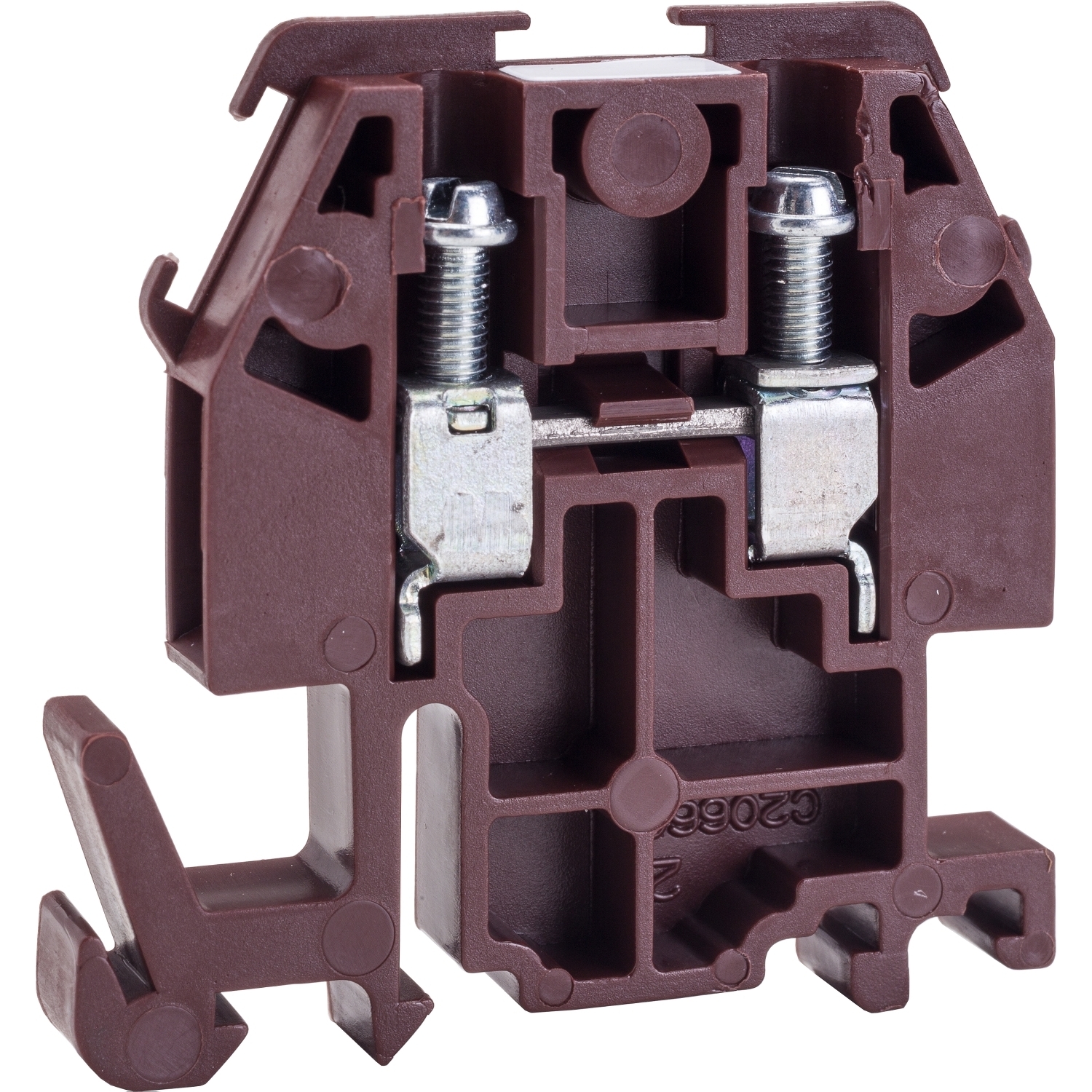 9080GMN6 Linergy Standard Terminal Block, 600 V AC/DC, 30 A, 22 to 10 AWG Wire, Panel Mount