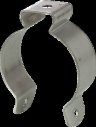 Conduit Hanger, Fits 1-1/2" EMT or 1-1/4" Rigid/IMC Conduit, Zinc Plated