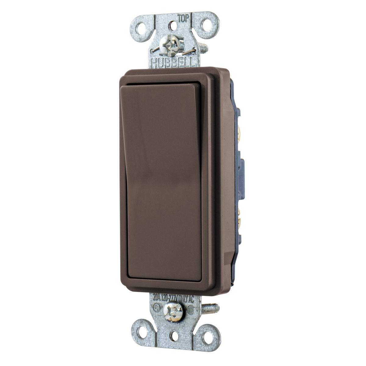 DS420 4-Way Heavy Duty Specification Grade Standard Sized Decorator Switch, 120 to 277 VAC, 20 A, 5540 W Power Rating, 2 Position Contact