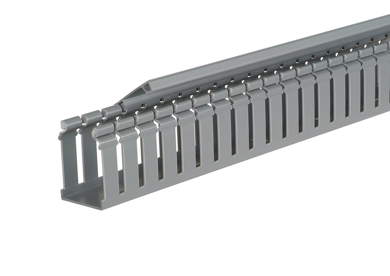 H2X3LG6 Panduct Type H Wiring Duct, 0.31 in Wide Slot Slot, 2.17 in W x 3 in D, PVC
