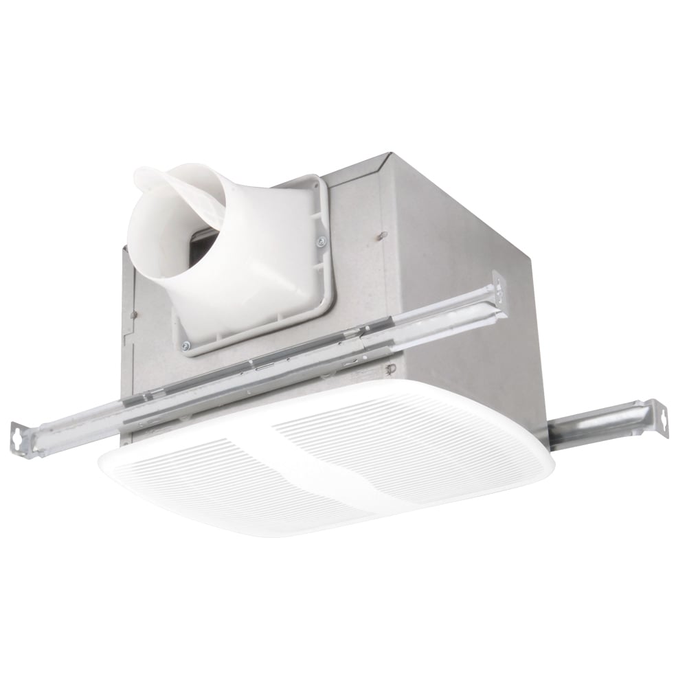 AK110LS Quiet Exhaust Fan, 110 cfm, 4 in Dia Duct, 28.5 W, 115/120 V AC, 0.3 A, Domestic