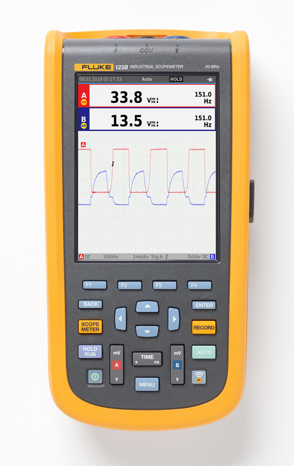 FLUKE-123B/NA Portable Oscilloscope