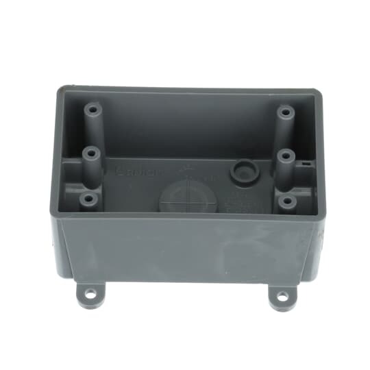 E381D-CAR Carlon Weatherproof T-Box, PVC, 16.5 cu-in Capacity, 1 Gangs, 3 Outlets, 4.56 in L x 2.8 in W x 2 in D